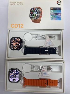 CD12 4G LTE Smart Watch z obracającą się kamerą i dotykowym zoomem wodoodporny wyświetlacz Amoled 2000mA bateria